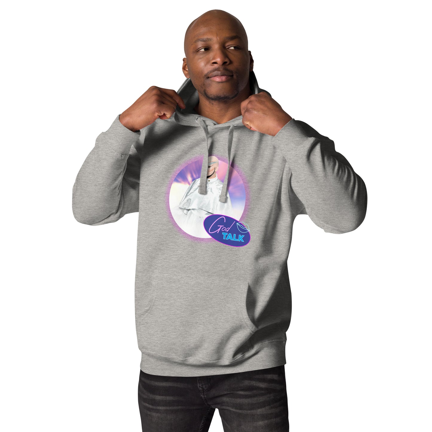 GodTalk Logo Unisex Hoodie (SnatchTalk Parody) Designed by TJ.mov