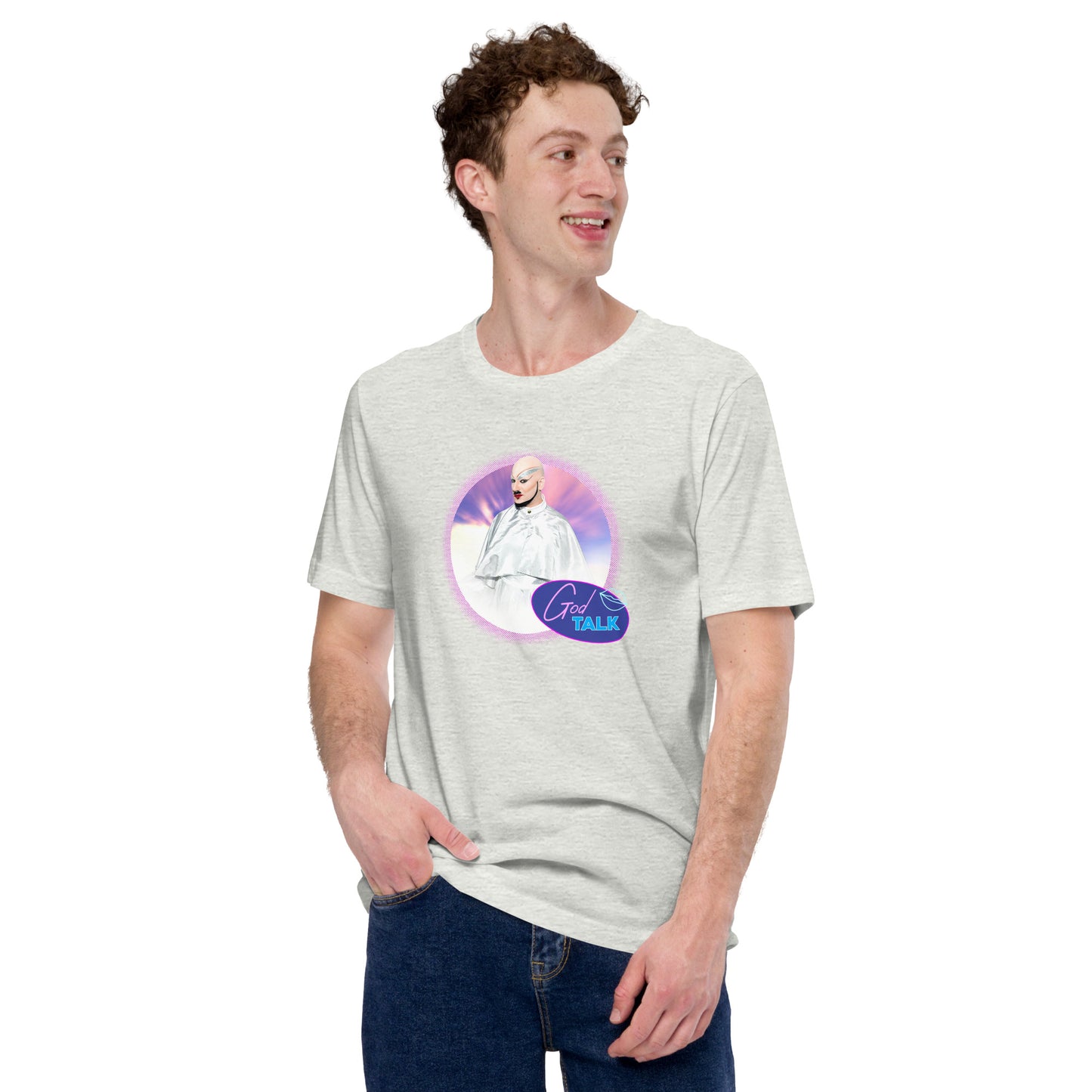 GodTalk Logo Unisex T-Shirt (SnatchTalk Parody) Designed by TJ.mov