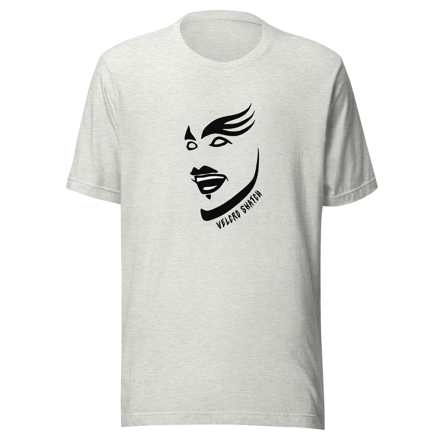 Velcro Snatch Makeup Unisex T-shirt (Designed by Pigeonhat)