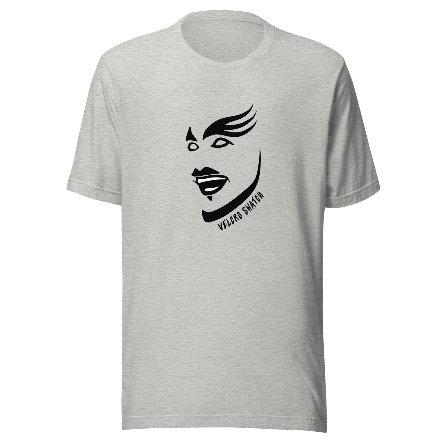 Velcro Snatch Makeup Unisex T-shirt (Designed by Pigeonhat)