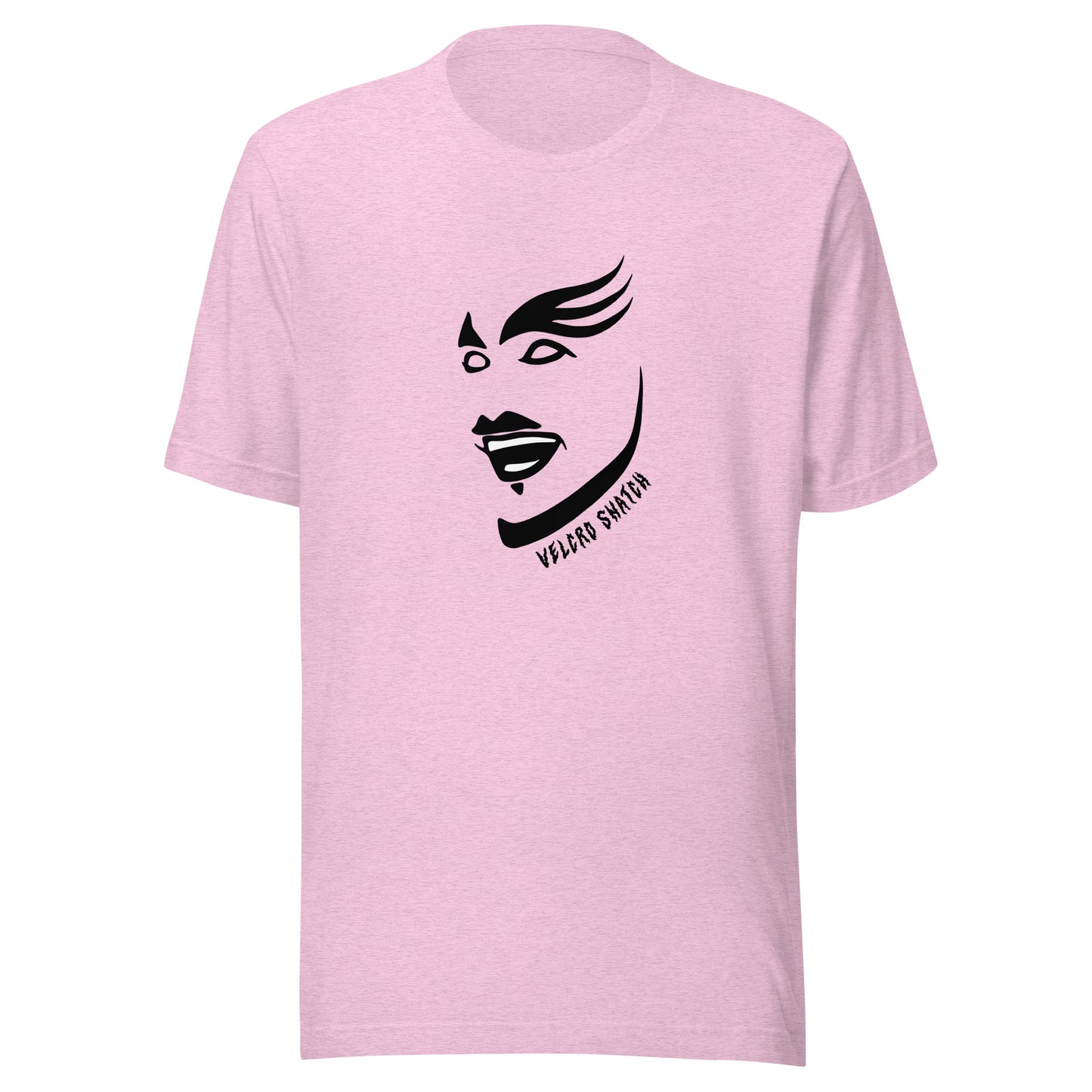 Velcro Snatch Makeup Unisex T-shirt (Designed by Pigeonhat)