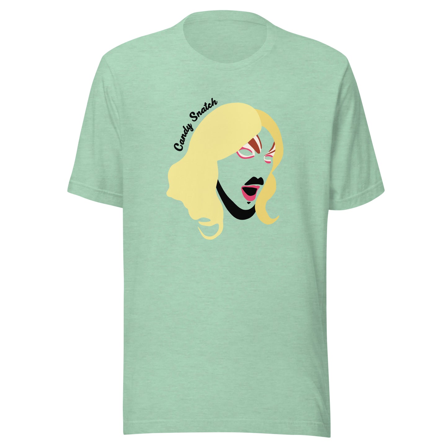 Candy Snatch Makeup Unisex T-shirt (Designed by Pigeonhat)