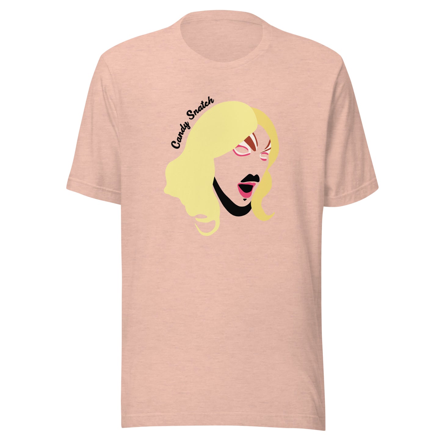 Candy Snatch Makeup Unisex T-shirt (Designed by Pigeonhat)