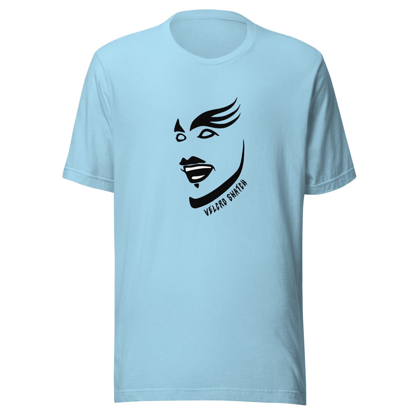 Velcro Snatch Makeup Unisex T-shirt (Designed by Pigeonhat)