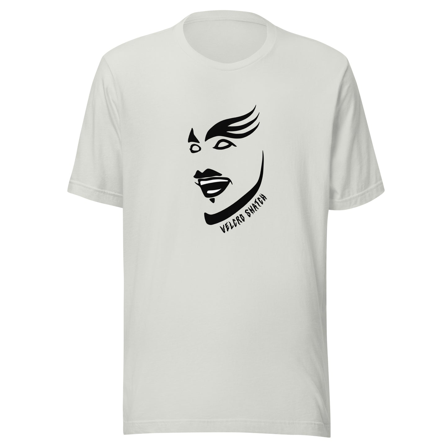 Velcro Snatch Makeup Unisex T-shirt (Designed by Pigeonhat)